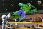 Stump wrestling leatherhead scale action figura 18 cm teenage mutant ninja turtles archie comics