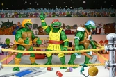 Stump wrestling turtles pack 4 scale action figuras 18 cm teenage mutant ninja turtles archie comics