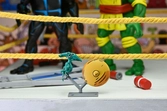 Stump wrestling turtles pack 4 scale action figuras 18 cm teenage mutant ninja turtles archie comics