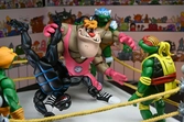 Stump wrestling turtles pack 4 scale action figuras 18 cm teenage mutant ninja turtles archie comics