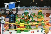 Stump wrestling turtles pack 4 scale action figuras 18 cm teenage mutant ninja turtles archie comics