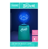 Stitch - ohana - lampe led à ampoule néon 20cm