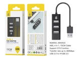 Hub usb 4 ports ng6052- noir