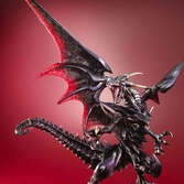 Yu-gi-oh! duel monsters statuette pvc art works monsters red-eyes black dragon holographic edition 32 cm
