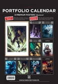 The witcher portfolio calendrier 2025 anglais
