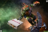 Les tortues ninja statuette 1/3 michelangelo deluxe edition 67 cm