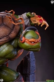 Les tortues ninja statuette 1/3 michelangelo deluxe edition 67 cm