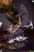 Les tortues ninja statuette 1/3 michelangelo deluxe edition 67 cm