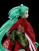 Hatsune miku beauty looking back miku version statue 28 cm character vocal series 01: hatsune miku japanese doll 1/7 scale