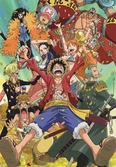 One piece - luffy et son équipage - puzzle 1000p