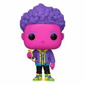 Spider-man: across the spider-verse pop! marvel vinyl figurine miles morales(blklt) exclusive edition 9 cm