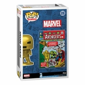Marvel pop! comic cover vinyl figurine avengers 1 9 cm