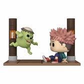 Jujutsu kaisen pop moments vinyl figurines itadori & crsd doll 9 cm