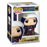 Arcane league of legends pop! animation vinyl figurine caitlyn 9 cm