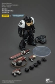 Warhammer 40k figurine 1/18 space marines black templars outriders brother valtus 14 cm