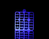 Hexa gear figurine plastic accessoires model kit 1/24 ex unit 002 hexa g-r.a.m blue ver.