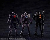 Hexa gear figurine plastic accessoires model kit 1/24 ex unit 002 hexa g-r.a.m blue ver.