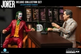 Joker dc multiverse (joker movie) figurine deluxe colllector the joker (live with murray franklin) limited edition 18 cm