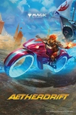 Magic the gathering aetherdrift présentoir decks commander (4) espagnol