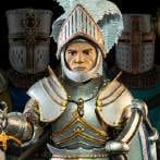 Mythic legions: ashes of agbendor figurine blue shield solider deluxe builder set