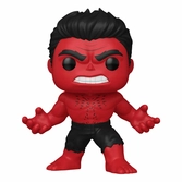 Captain america brave new world figurine oversized pop! vinyl red hulk 15 cm