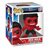 Captain america brave new world figurine oversized pop! vinyl red hulk 15 cm