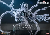 Spider-man 2 figurine video game masterpiece 1/6 peter parker (anti-venom suit) 30 cm