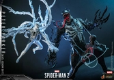 Spider-man 2 figurine video game masterpiece 1/6 peter parker (anti-venom suit) 30 cm