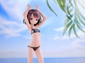 Sword art online alternative: gun gale online statuette 1/7 llenn: light novel swimsuit ver. 23 cm