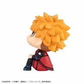 Blue lock statuette pvc look up rensuke kunigami & hyoma chigiri second selection ver. 11 cm (with gift)