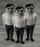 Dandadan pack 3 figurines occultic sofubi collection alien serpo 15 cm