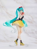 Hatsune miku statuette pvc hatsune miku wonderland snow white 18 cm