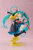 Hatsune miku x rody amp+ statuette pvc statue thank you ver. reissue 20 cm