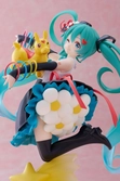 Hatsune miku x rody amp+ statuette pvc statue thank you ver. reissue 20 cm