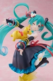 Hatsune miku x rody amp+ statuette pvc statue thank you ver. reissue 20 cm