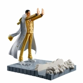 One piece - kizaru borsalino - figurine figure life 12cm