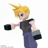 Final fantasy vii figurine polygon cloud strife 15 cm
