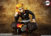 Demon slayer - kyojuro rengoku - figurine s.h. figuarts 15cm