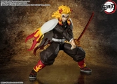 Demon slayer - kyojuro rengoku - figurine s.h. figuarts 15cm