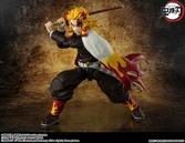 Demon slayer - kyojuro rengoku - figurine s.h. figuarts 15cm