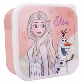 Reine des neiges - let's eat - boîtes à snack - 3 pcs