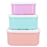 Reine des neiges - let's eat - boîtes à snack - 3 pcs