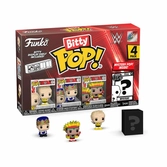 Wwe pack 4 figurines bitty pop! vinyl dusty rhodes 2,5 cm