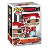 Nfl: legends pop! sports vinyl figurine chiefs- patrick mahomes 9 cm