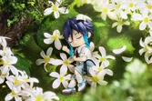 Genshin impact figurine nendoroid doll venti: blue ballad ver. 14 cm
