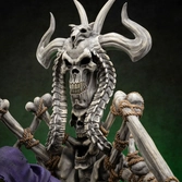 Masters of the universe statuette prime scale 1/3 skeletor 10th anniversary ver. 67 cm