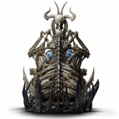 Masters of the universe statuette prime scale 1/3 skeletor 10th anniversary ver. 67 cm