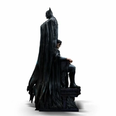 Dc comics statuette legacy replica 1/4 batman and bruce wayne 79 cm