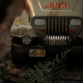 Jurassic park statuette 1/20 demi art scale t-rex chase 30 cm