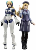 Hexa gear figurine plastic model kit 1/24 govenor queen of white: virginia earthcline 8 cm
